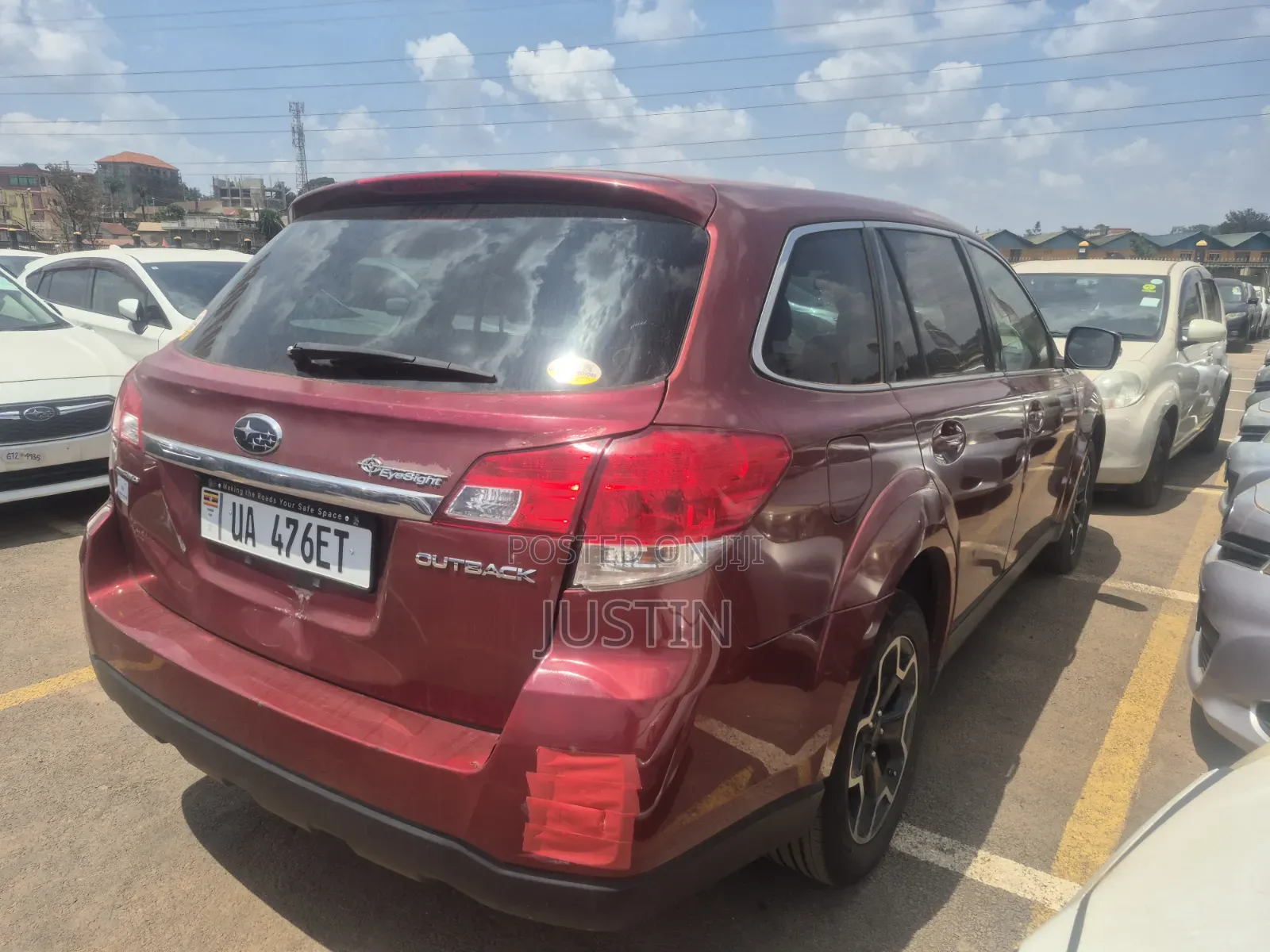 Subaru Outback 2011 Red