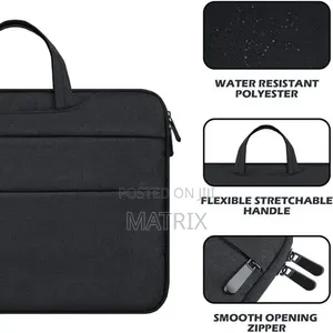 Laptop Briefcase Bag Sleeve Carrying Case With Shoulder Strap
