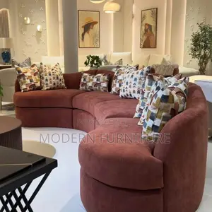 Luxury Curved Sofa Set