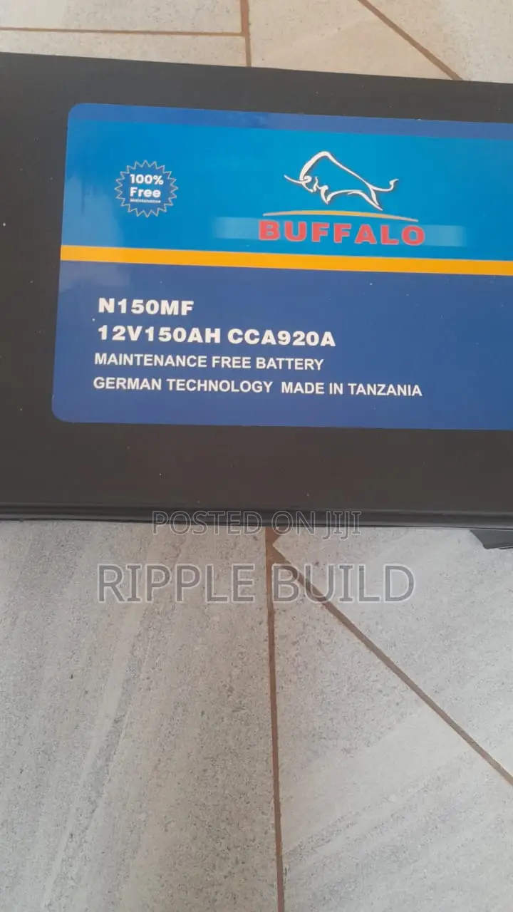 150Ah Buffalo N150/L Left Hand Heavy Duty Car Battery 12V