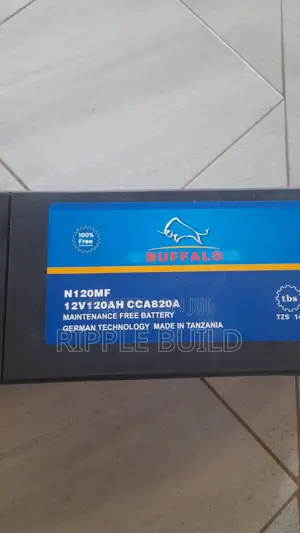 120Ah Buffalo N120/L Left Hand Heavy Duty Car Battery 12V