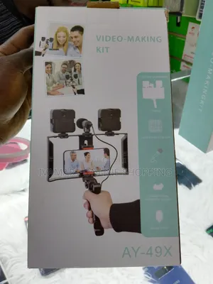 AY-49X Video-Making Kit – Your Pocket Studio With BT Remote