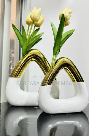 2 Piece Ceramic Decor Vases