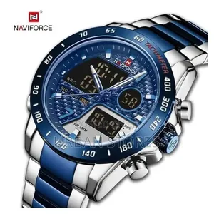 Naviforce Luxury Dual Display Waterproof Men's Watch