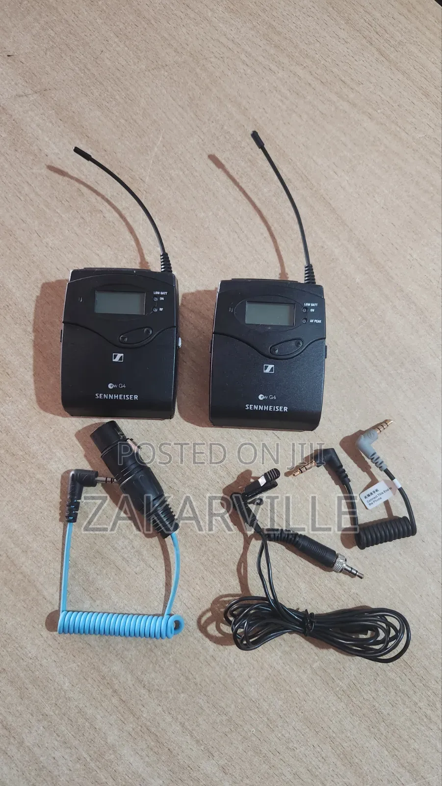 Sennheiser EW G4 Lapel Mics