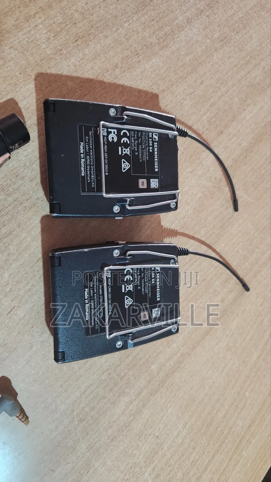 Sennheiser EW G4 Lapel Mics