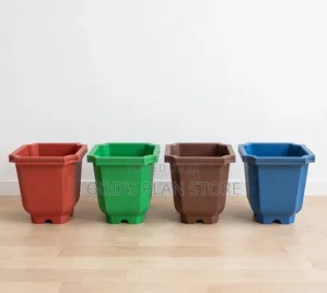 Over Top Balcony Outdoor Plastic Flower Pots Plastic Flower Pots