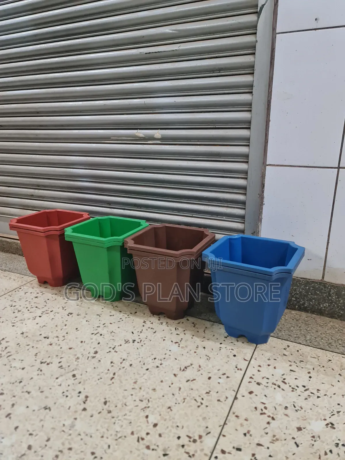 Over Top Balcony Outdoor Plastic Flower Pots Plastic Flower Pots