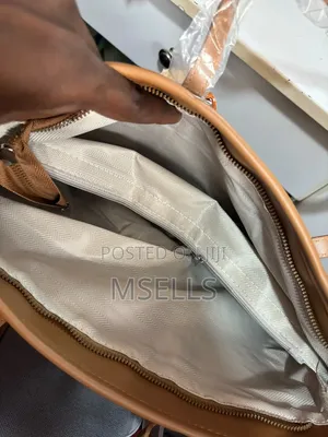 Shopper Tote Bag (Butter Brown)