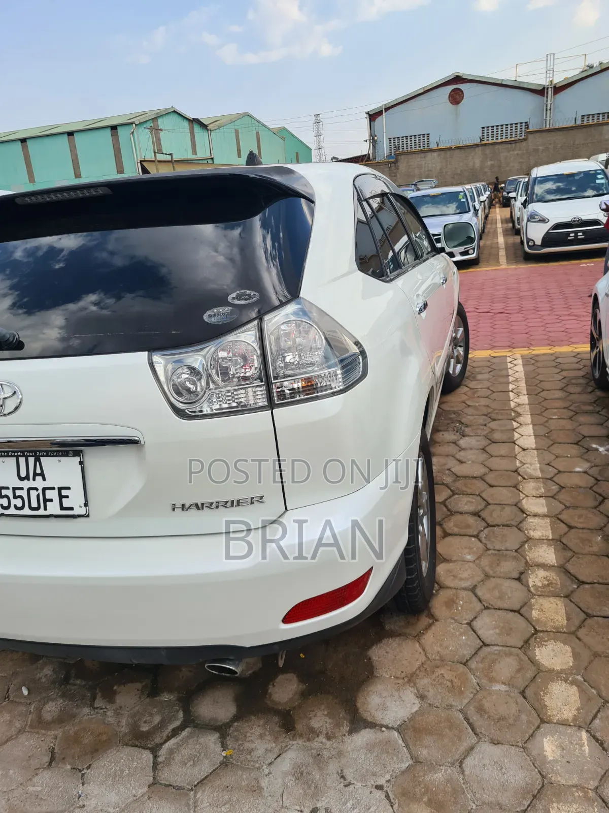 Toyota Harrier 2012 White