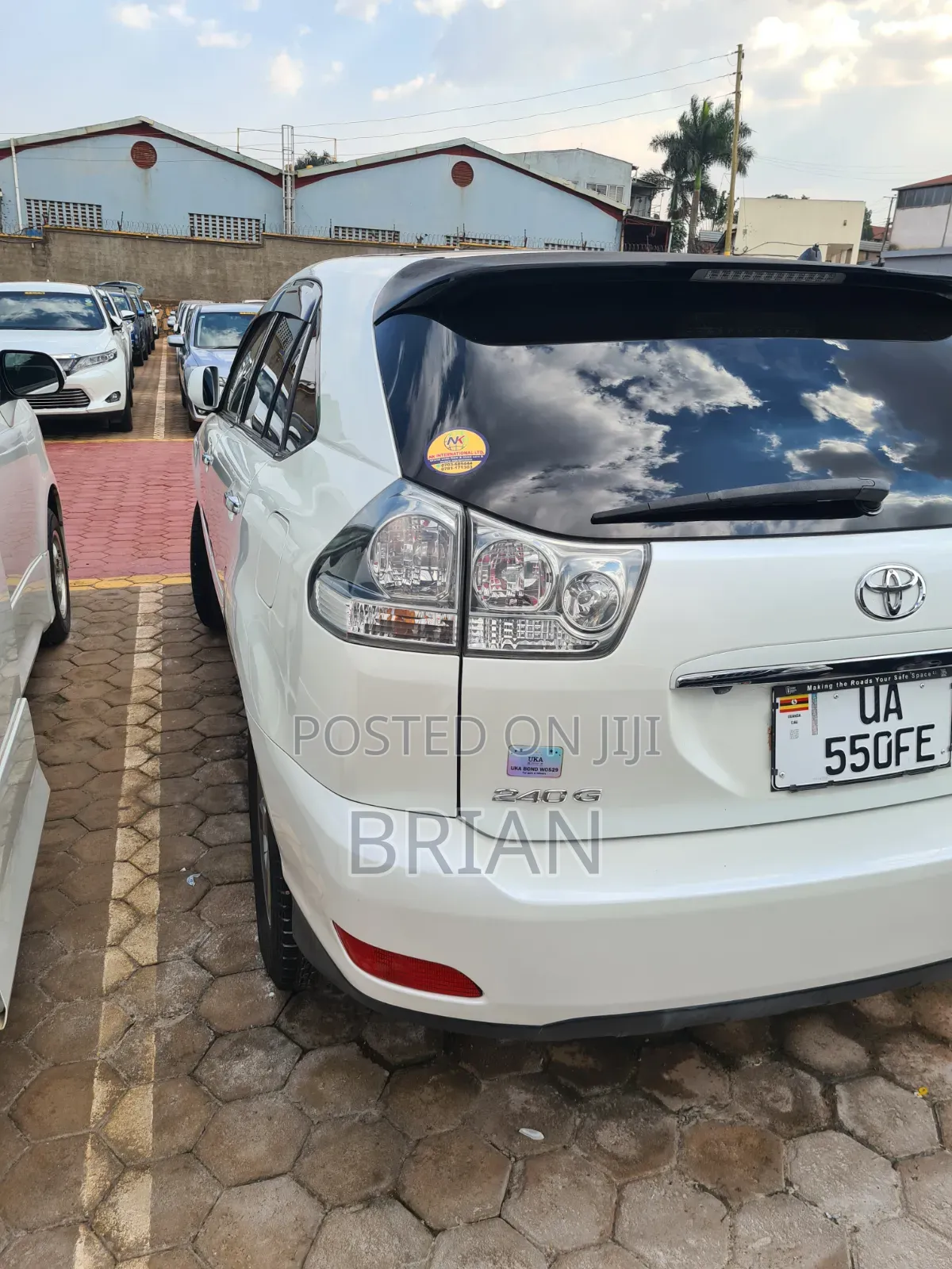 Toyota Harrier 2012 White