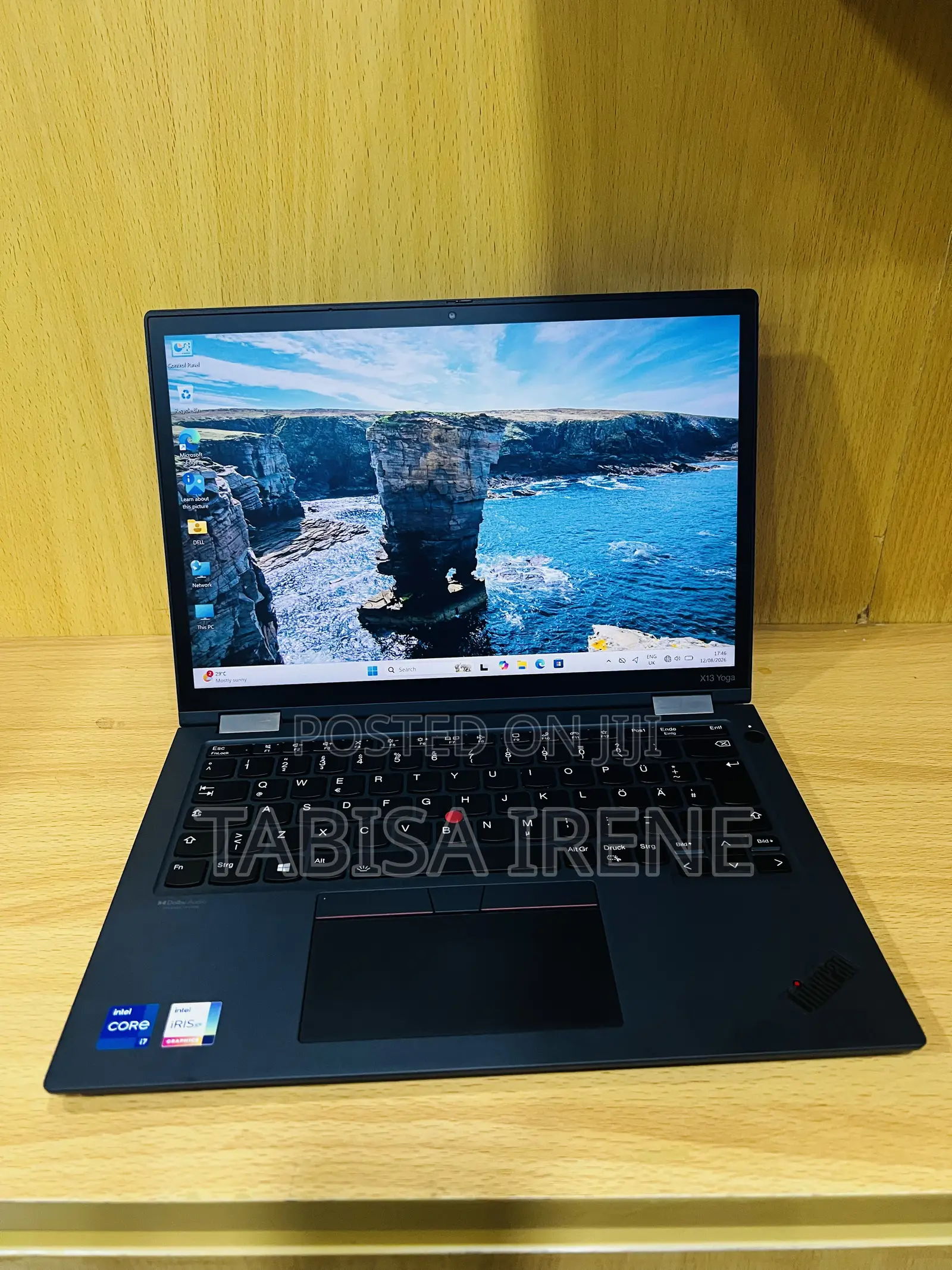 New Laptop Lenovo ThinkPad x13 Yoga 16GB Intel Core i7 SSD 512GB