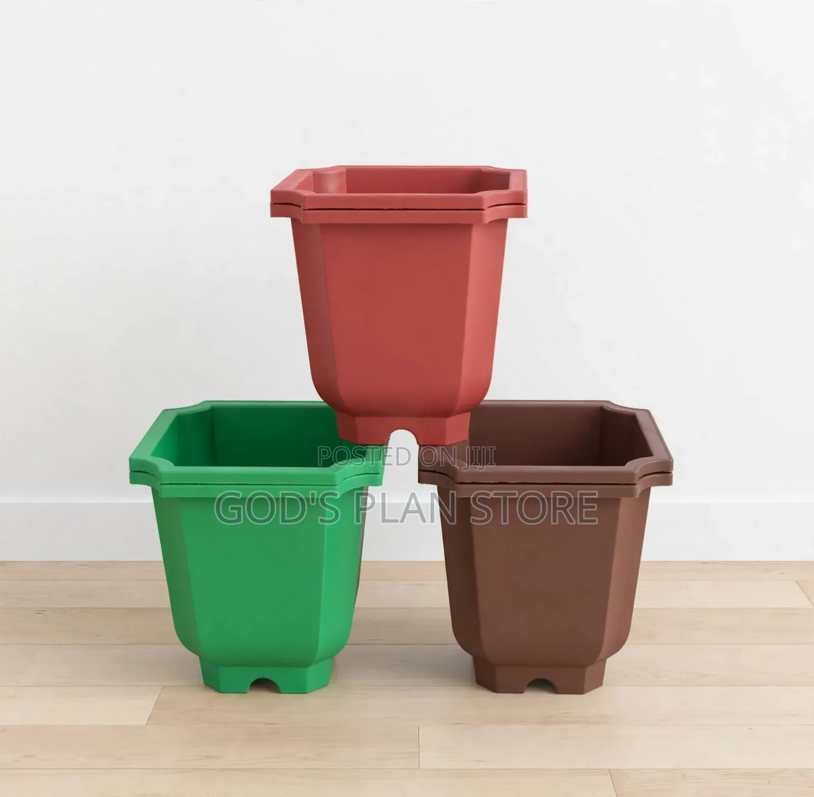 Home Office Garden Balcony Plastic Flower Pots Plastic Flower Pots