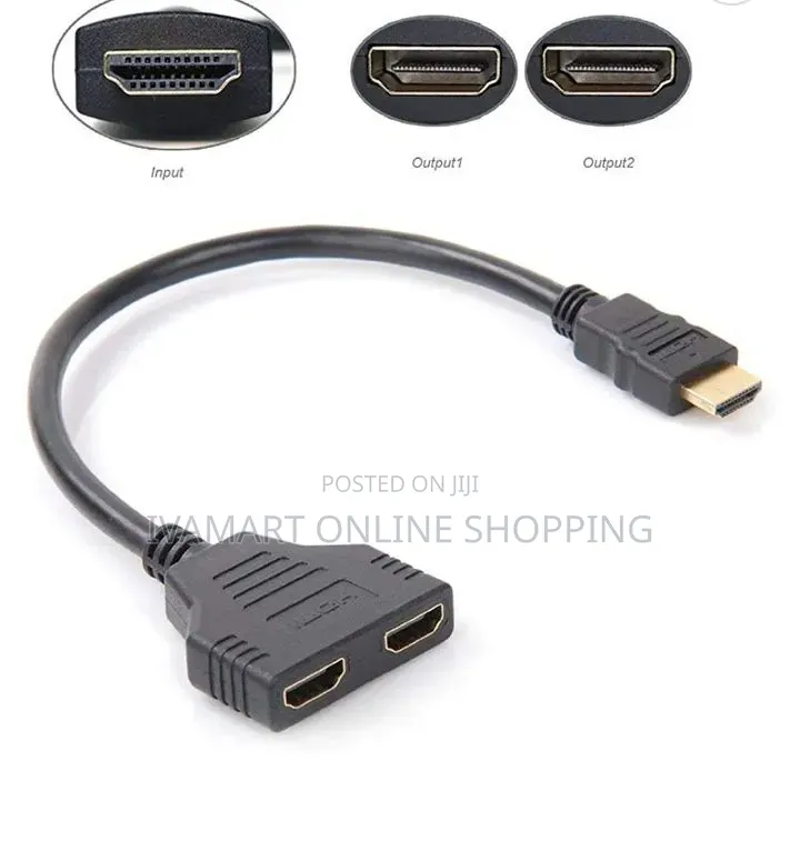 2 - Way HDMI Splitter - Cable