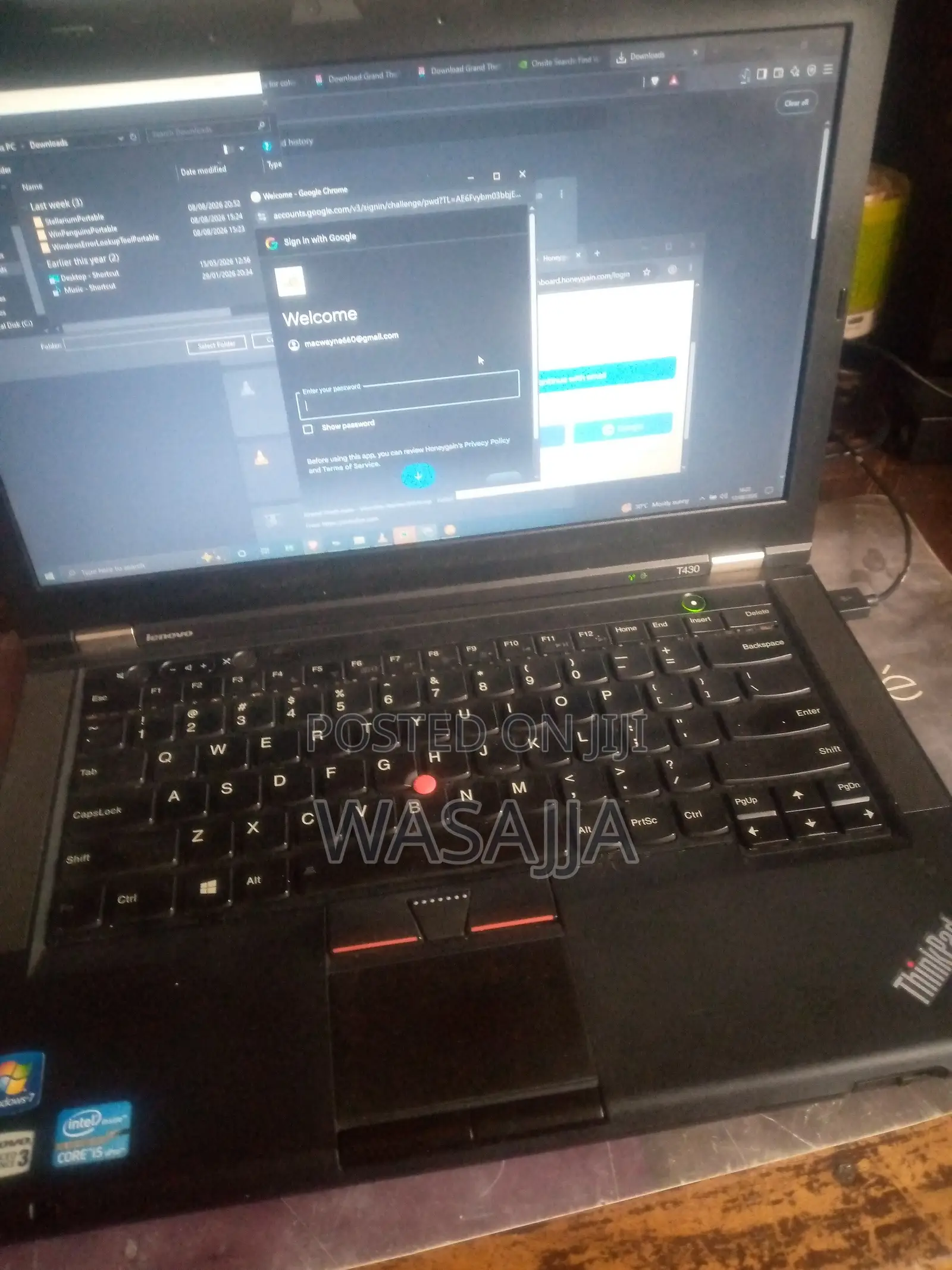 Laptop Lenovo ThinkPad T430 4GB Intel Core i5 HDD 500GB