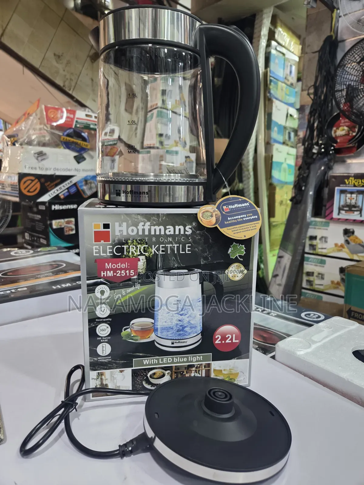 Hoffmans Electric Kettle HM- 2515