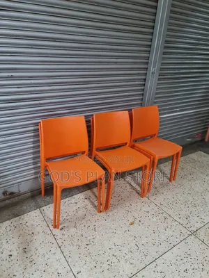 Modern Orange Plastic Chairs Plastic Chairs for Office Cafe