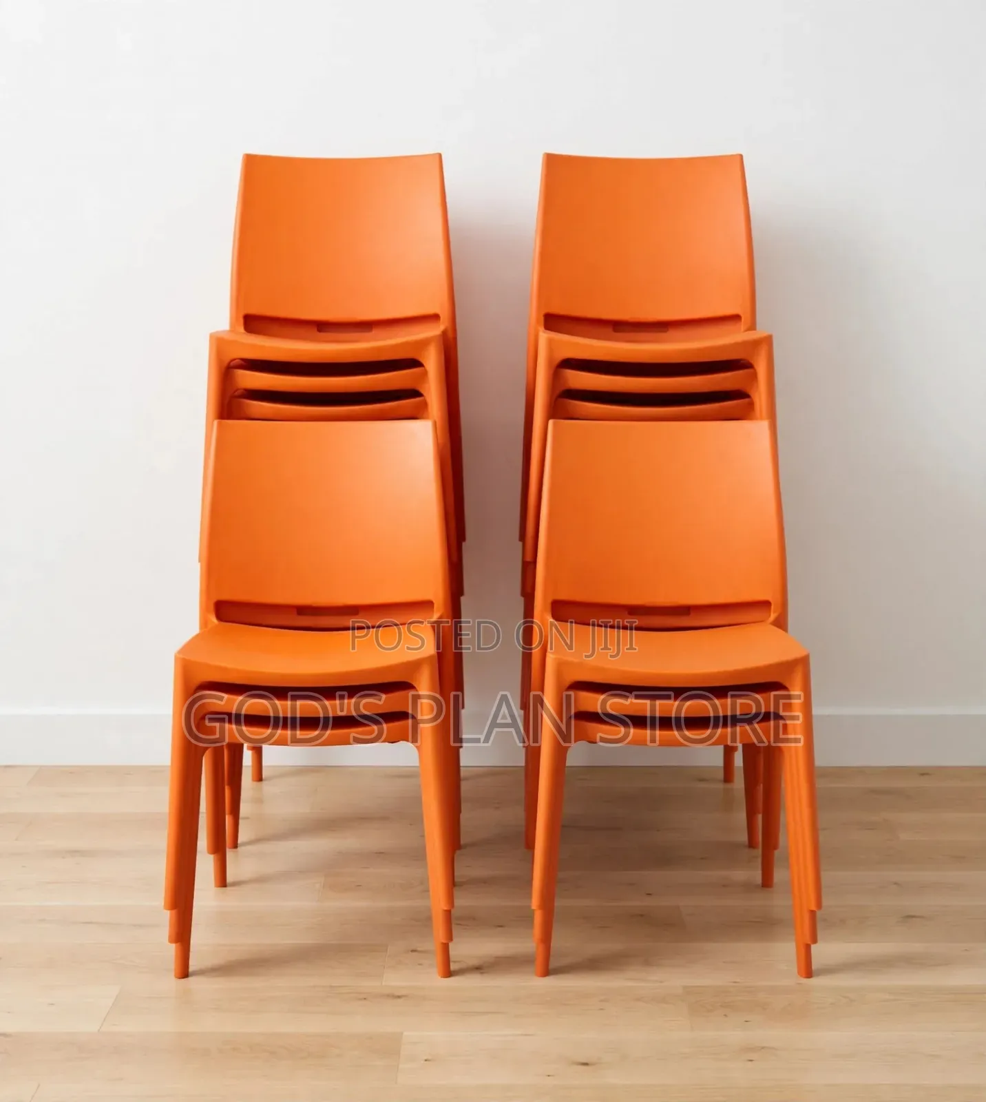 Backrest Household PP Dining Chairs Plastic Chairs
