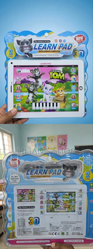 Talking Tom 3D Learn Pad Educational Tablet for Kids