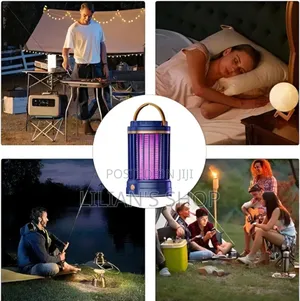 Rechargeable Indoor Electric Fly Catcher and Mosquito Repellent Lamp