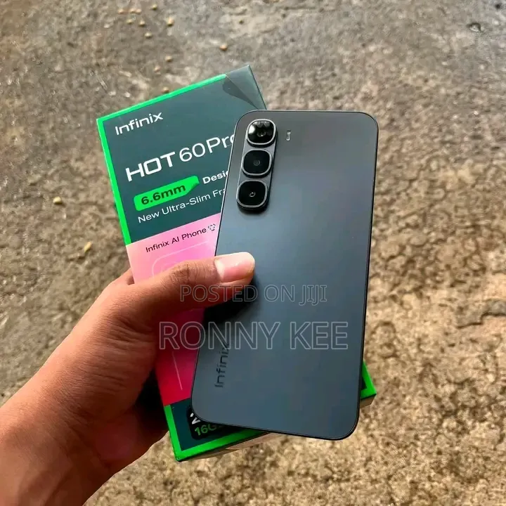 New Infinix Hot 60 Pro+ 256 GB Black