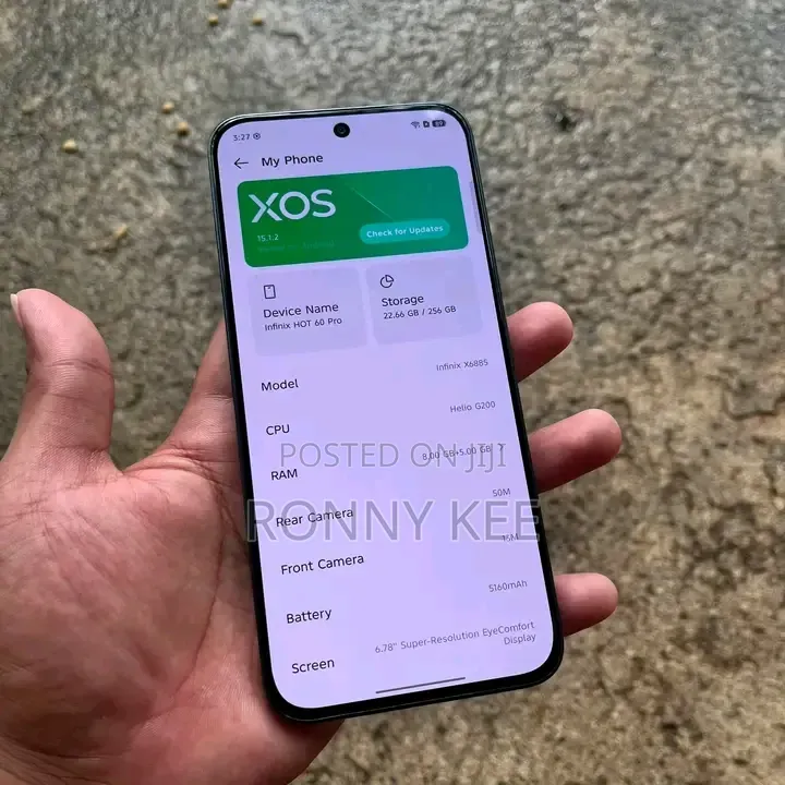 New Infinix Hot 60 Pro+ 256 GB Black