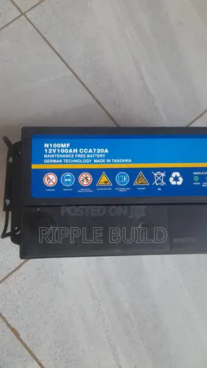 100Ah Buffalo N100/L Left Hand Heavy Duty Car Battery 12V