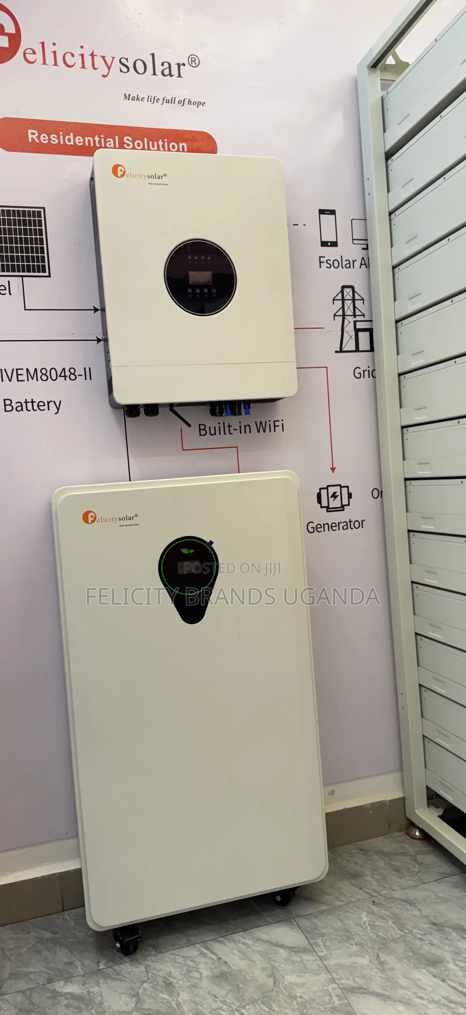 25kwh of Felicity Battery Efficient