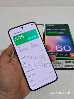 New Infinix Hot 60 Pro+ 256 GB Gray