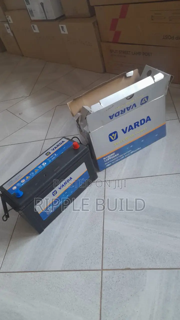 100Ah Varda N100MF 800CCA Maintenance Free Car Battery 12V