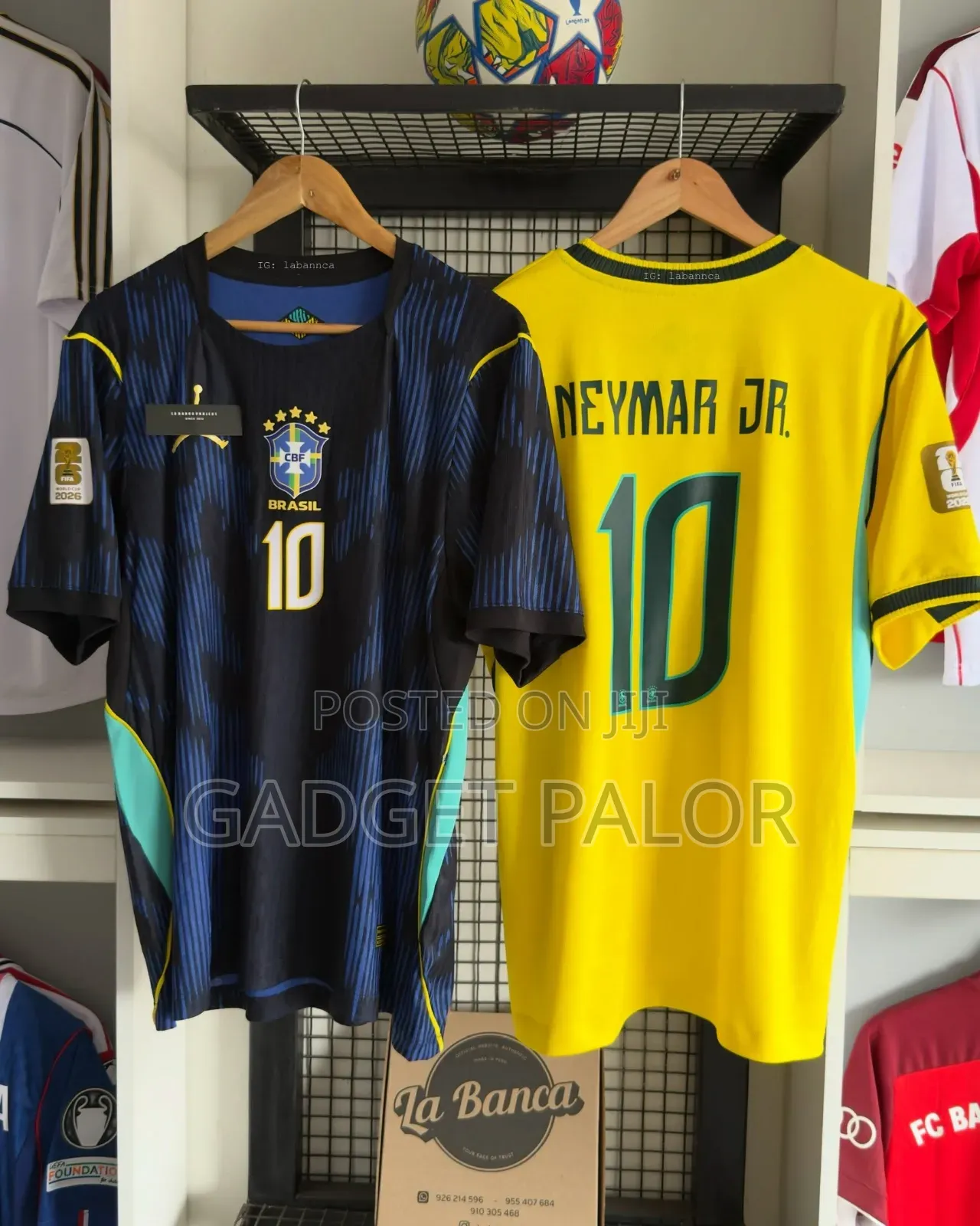 Original Club and National Team Jerseys