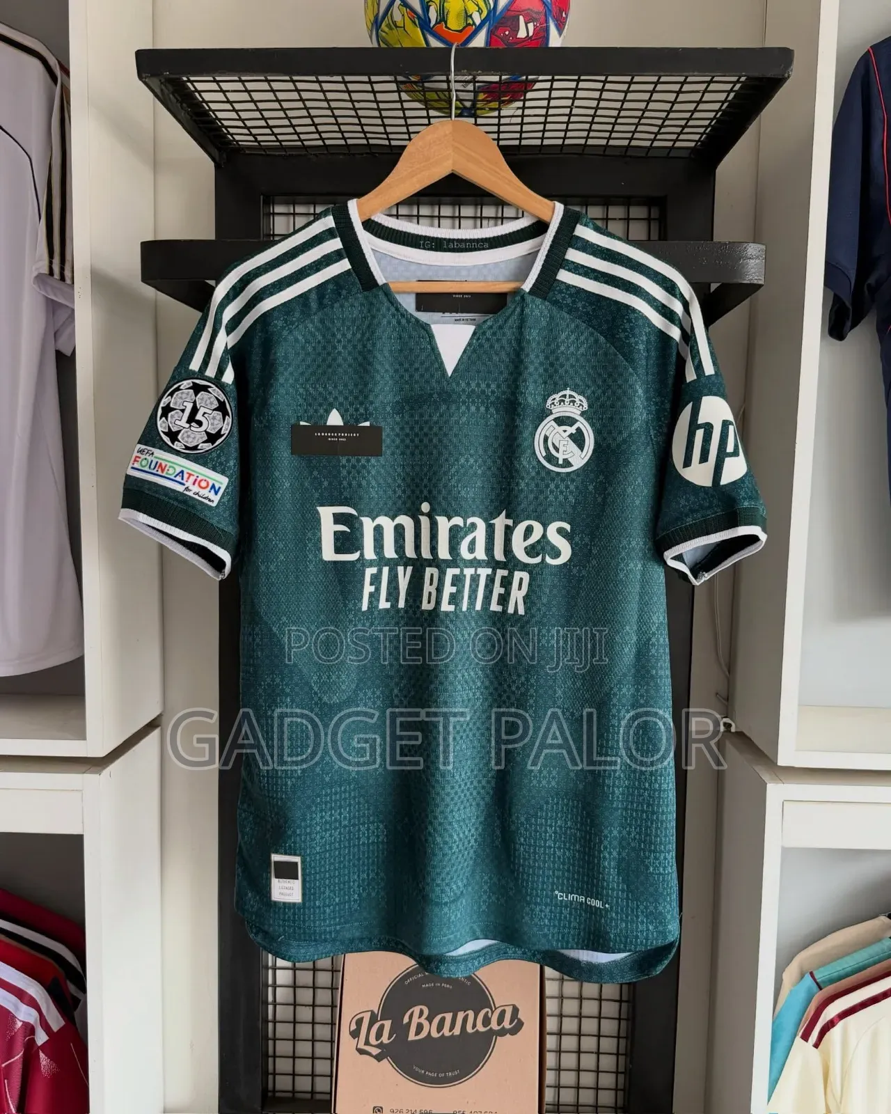 Original Club and National Team Jerseys