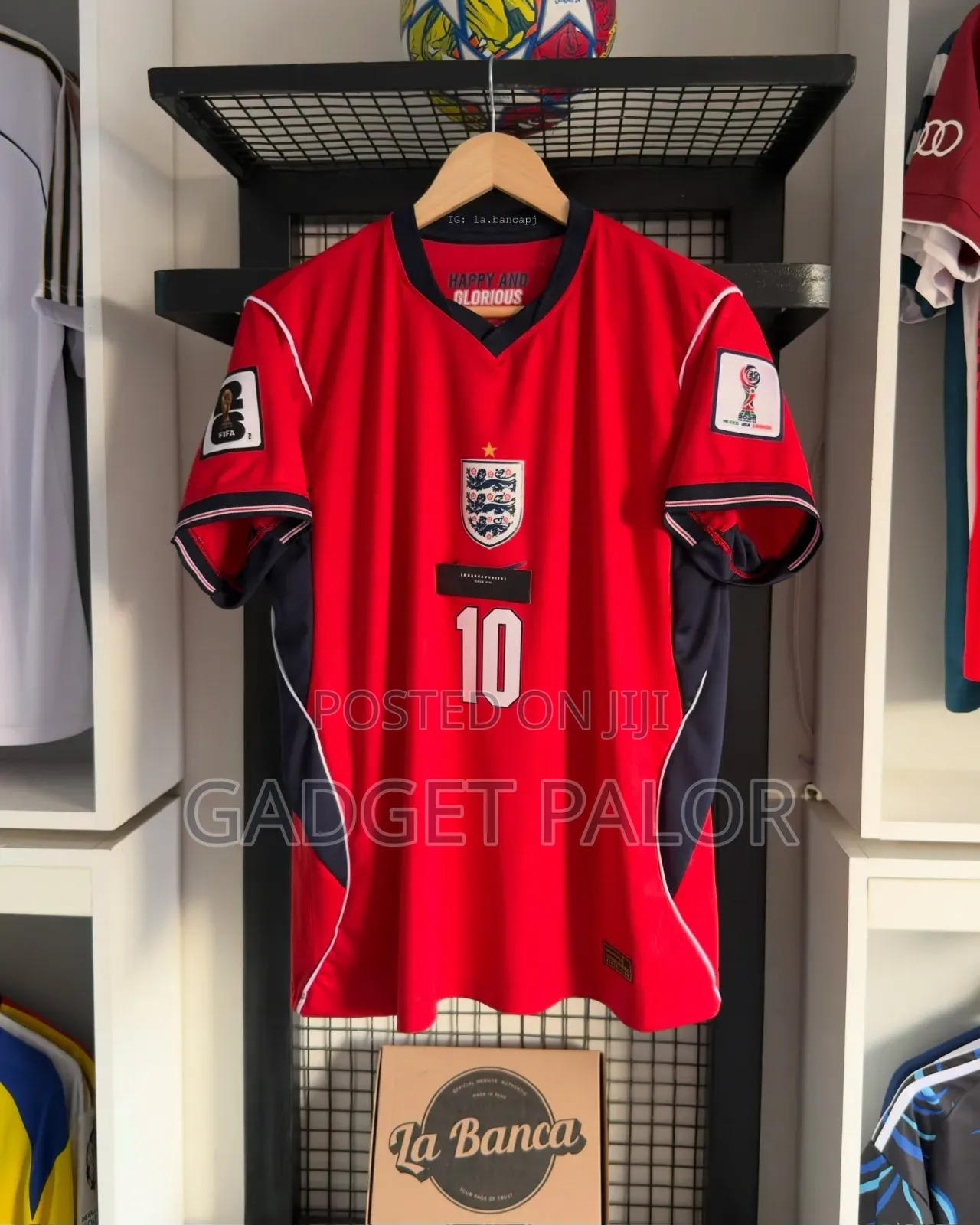 Original Club and National Team Jerseys