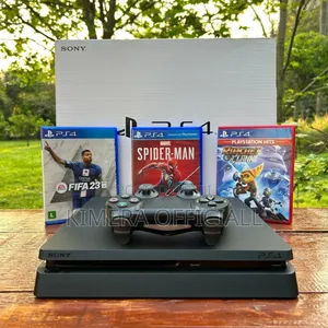 PlayStation 4 Slim 1TB Console Original Controller PS4 Set