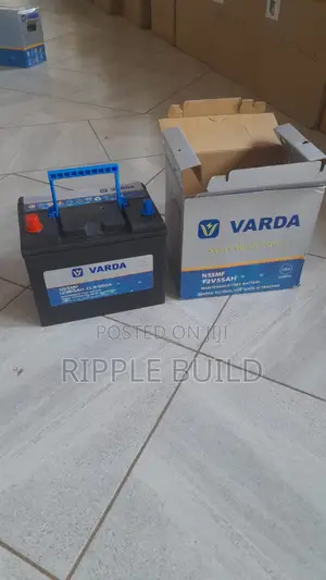 55Ah Varda N55/R Right Hand Car Battery 550CCA 12V