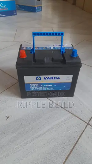 55Ah Varda N55/R Right Hand Car Battery 550CCA 12V