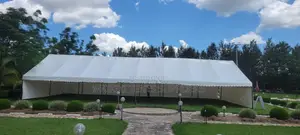 100 Seater Tent With Three Side Covers Flaps