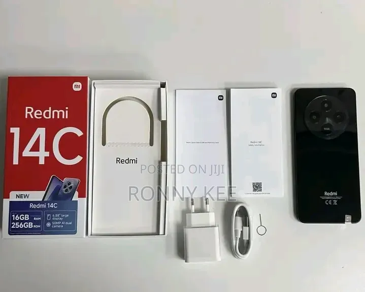 New Xiaomi Redmi 14C 256 GB Black