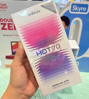 New Infinix Hot 70 256 GB Orange
