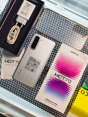New Infinix Hot 70 128 GB White