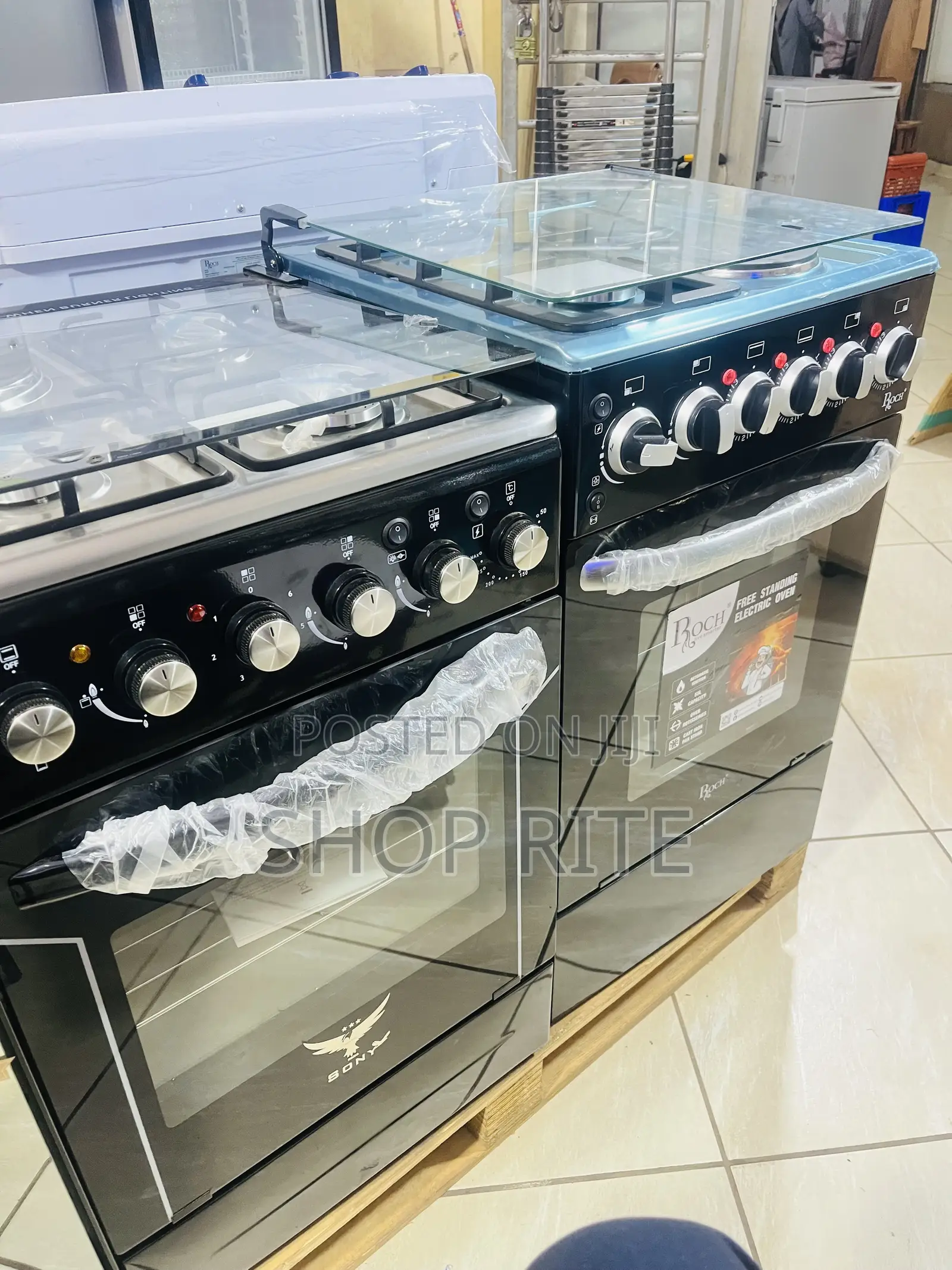 ROCH 3 Gas 1 Electric Oven Cooker