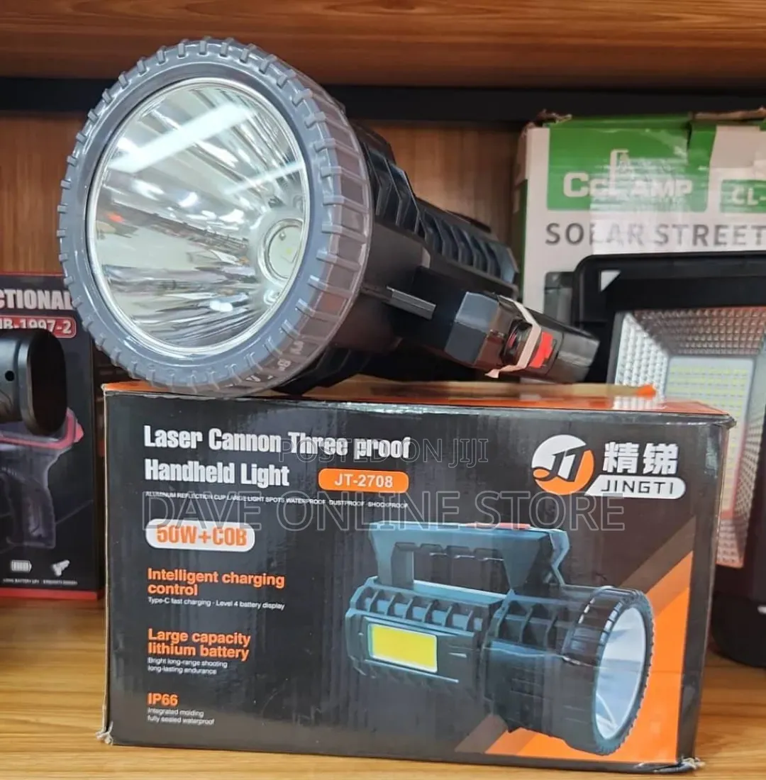 Jingti JT-2708 Laser Cannon Three Proof Handheld Light
