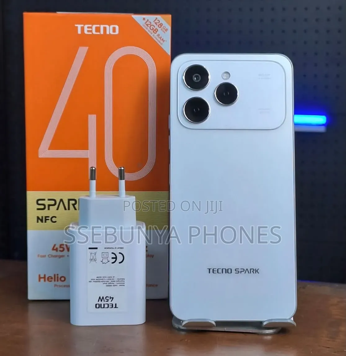 New Tecno Spark 40 256 GB White