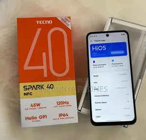 New Tecno Spark 40 256 GB White