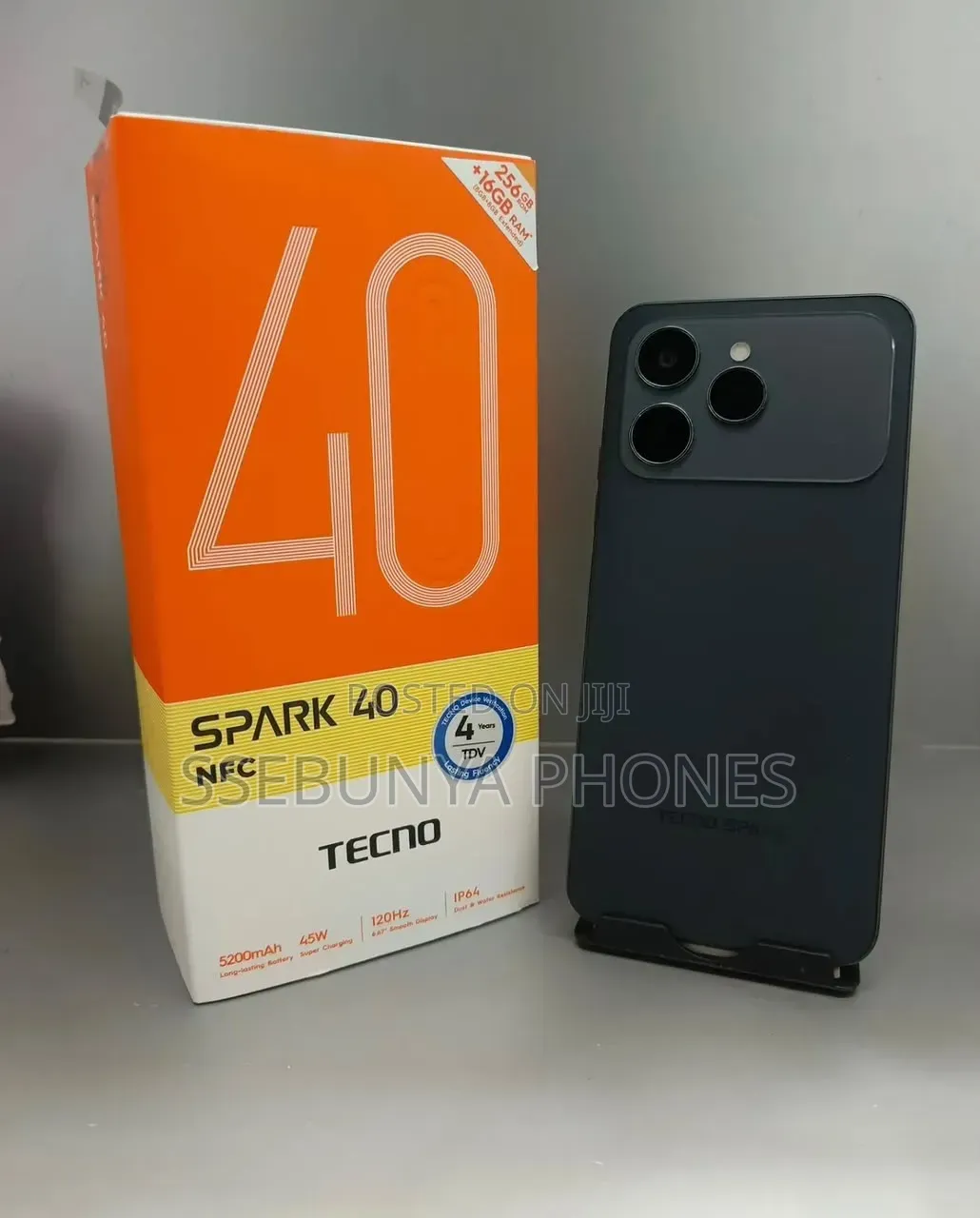 New Tecno Spark 40 256 GB Black