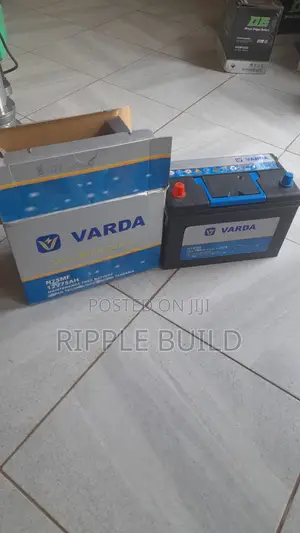 75Ah Varda N75/R Right Hand Car Battery 700CCA 12V