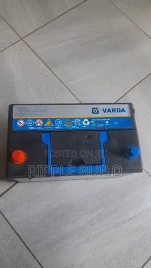 75Ah Varda N75/R Right Hand Car Battery 700CCA 12V