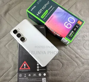 New Infinix Hot 60 Pro+ 256 GB Silver