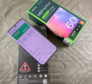 New Infinix Hot 60 Pro+ 256 GB Silver