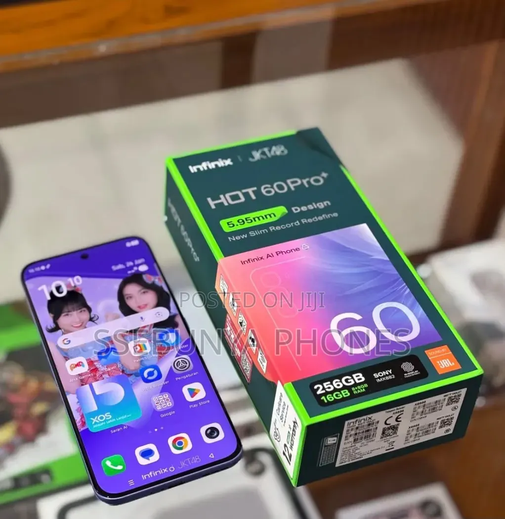 New Infinix Hot 60 Pro+ 256 GB Purple